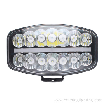 80W oval led work light 10 inch led driving light for truck